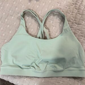Mint Green Lululemon Sports Bra